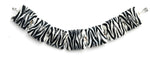 10204404 - Seven Zebra Stripes Pillow Beads