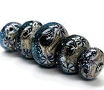 grace lampwork beads artisan handmade glass beads SRA