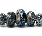 grace lampwork beads artisan handmade glass beads SRA