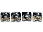 grace lampwork beads artisan handmade glass beads SRA