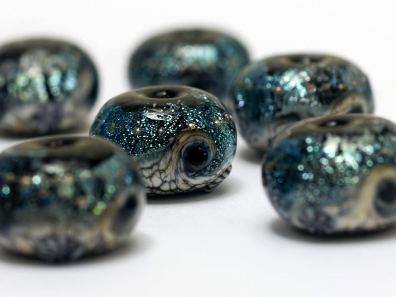 grace lampwork beads artisan handmade glass beads SRA
