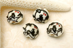 10204912 - Four Tranquility Vines Opaque Lentil Beads