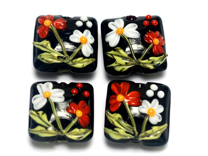 grace lampwork beads artisan handmade glass beads