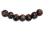 grace lampwork beads artisan handmade glass beads SRA