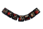 10205204 - Seven Copper Shadow Pillow Beads