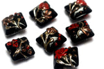 10205204 - Seven Copper Shadow Pillow Beads