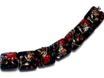 10205204 - Seven Copper Shadow Pillow Beads