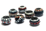 10205301 - Seven Dakota Quilt Rondelle Beads