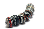 10205301 - Seven Dakota Quilt Rondelle Beads