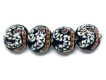 grace lampwork beads artisan handmade glass beads SRA