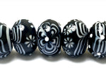 grace lampwork beads artisan handmade glass beads SRA