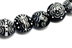 grace lampwork beads artisan handmade glass beads SRA