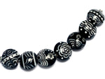 grace lampwork beads artisan handmade glass beads SRA