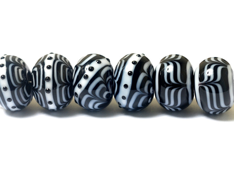 Grace Lampwork Beads Artisan handmade glass beads