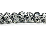 grace lampwork beads artisan handmade glass beads SRA