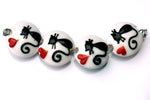 grace lampwork beads artisan handmade glass beads SRA