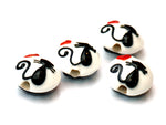 grace lampwork beads artisan handmade glass beads SRA