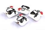 grace lampwork beads artisan handmade glass beads SRA CAT