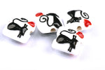 grace lampwork beads artisan handmade glass beads SRA CAT