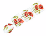 grace lampwork beads artisan handmade glass beads SRA