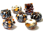 grace lampwork beads artisan handmade glass beads SRA
