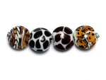 10302622 - Four Wild Safari Lentil Beads