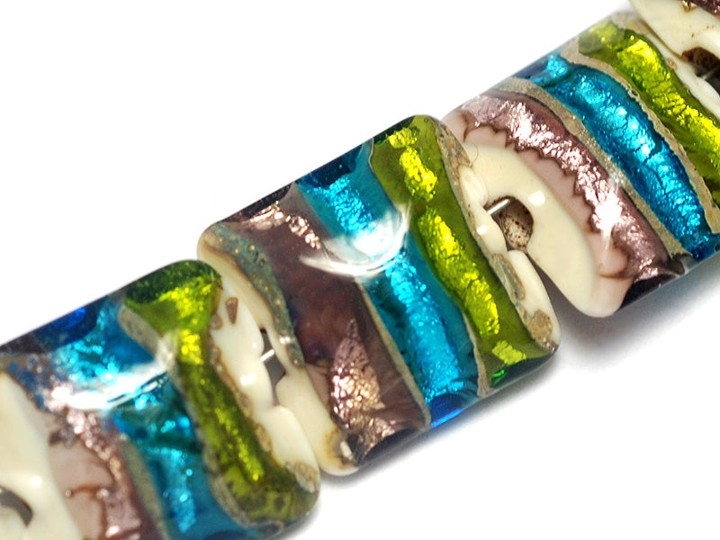 grace lampwork beads artisan handmade glass beads SRA