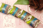 grace lampwork beads artisan handmade glass beads SRA