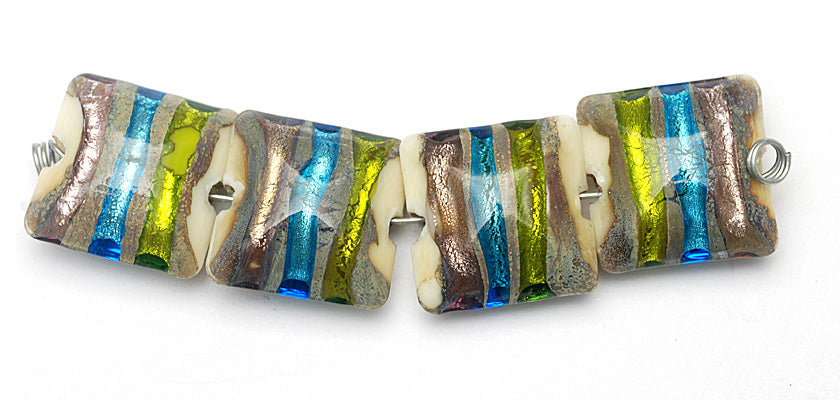 grace lampwork beads artisan handmade glass beads SRA