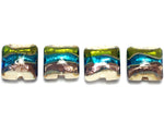 grace lampwork beads artisan handmade glass beads SRA