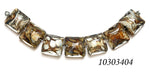 10303404 - Seven Ivory within Crystal Clear Pillow Beads