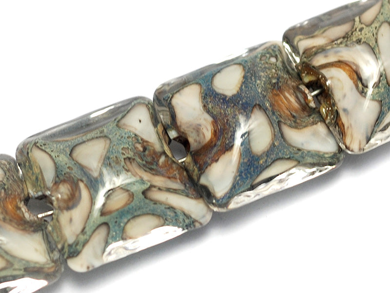 grace lampwork beads artisan handmade glass beads SRA