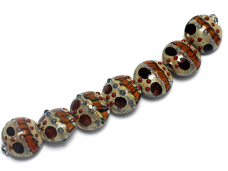 10305002 - Seven Pepper Spice Lentil Beads