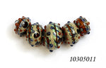 grace lampwork beads artisan handmade glass beads SRA