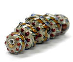 grace lampwork beads artisan handmade glass beads SRA