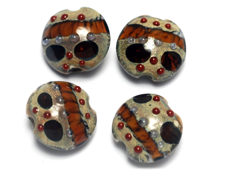 10305012 - Four Pepper Spice Lentil Beads