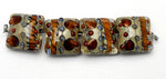 grace lampwork beads artisan handmade glass beads SRA