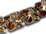 grace lampwork beads artisan handmade glass beads SRA