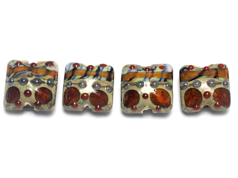 grace lampwork beads artisan handmade glass beads SRA