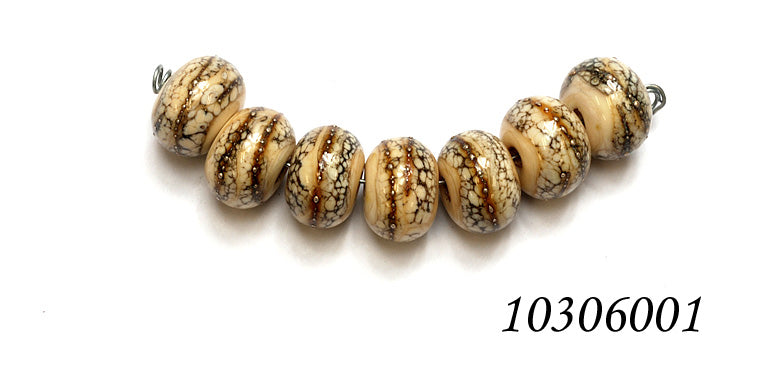 grace lampwork beads artisan handmade glass beads SRA