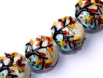 grace lampwork beads artisan handmade glass beads SRA
