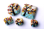 grace lampwork beads artisan handmade glass beads SRA