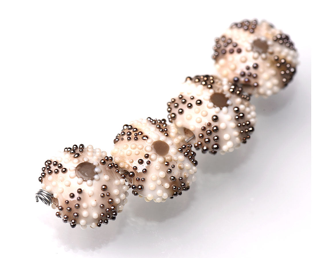 grace lampwork beads artisan handmade glass beads SRA
