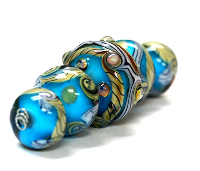 Grace Lampwork Beads Artisan Handmade Glass beads