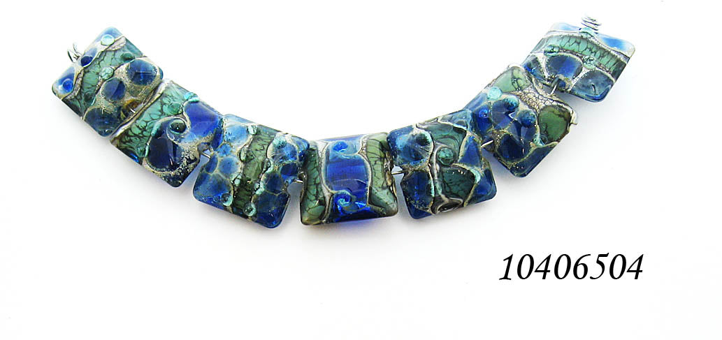grace lampwork beads artisan handmade glass beads SRA