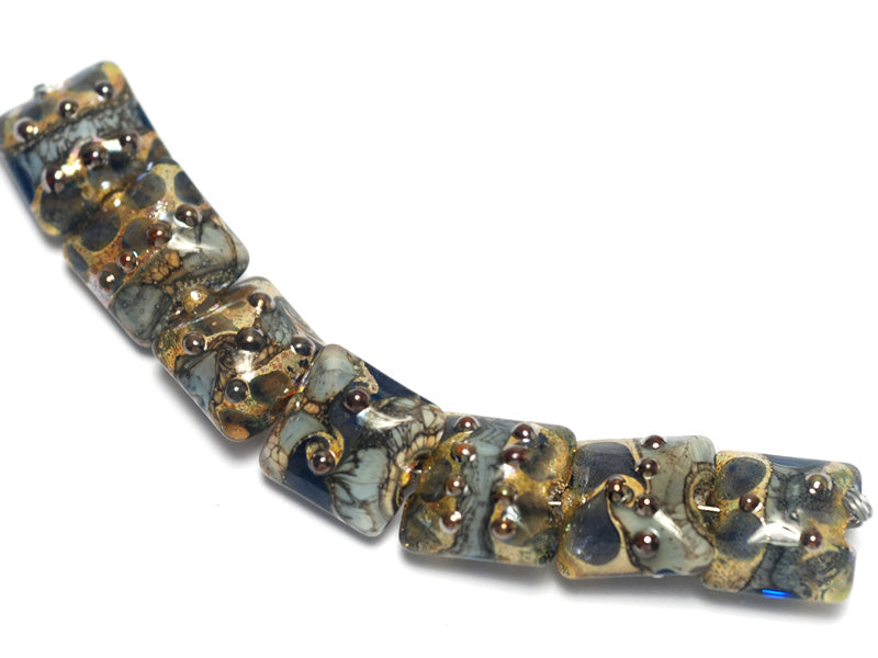 grace lampwork beads artisan handmade glass beads SRA