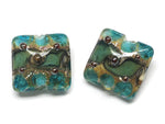 10406714 - Four Cool Teal Ocean Pillow Beads