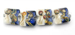 grace lampwork beads artisan handmade glass beads SRA