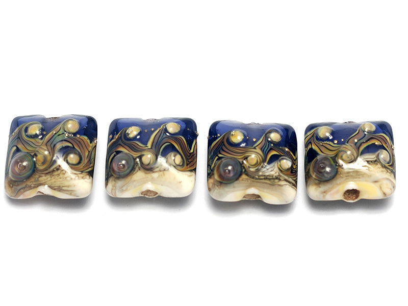 grace lampwork beads artisan handmade glass beads SRA