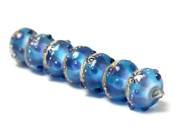 10407101 - Seven Seashell Beach Rondelle Beads